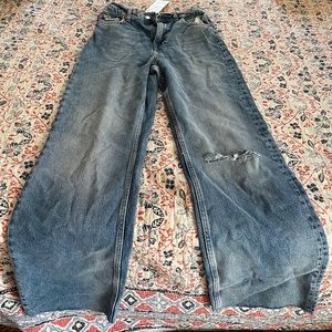 ZARA NWT The 90’s Wide Fit Jeans High Rise